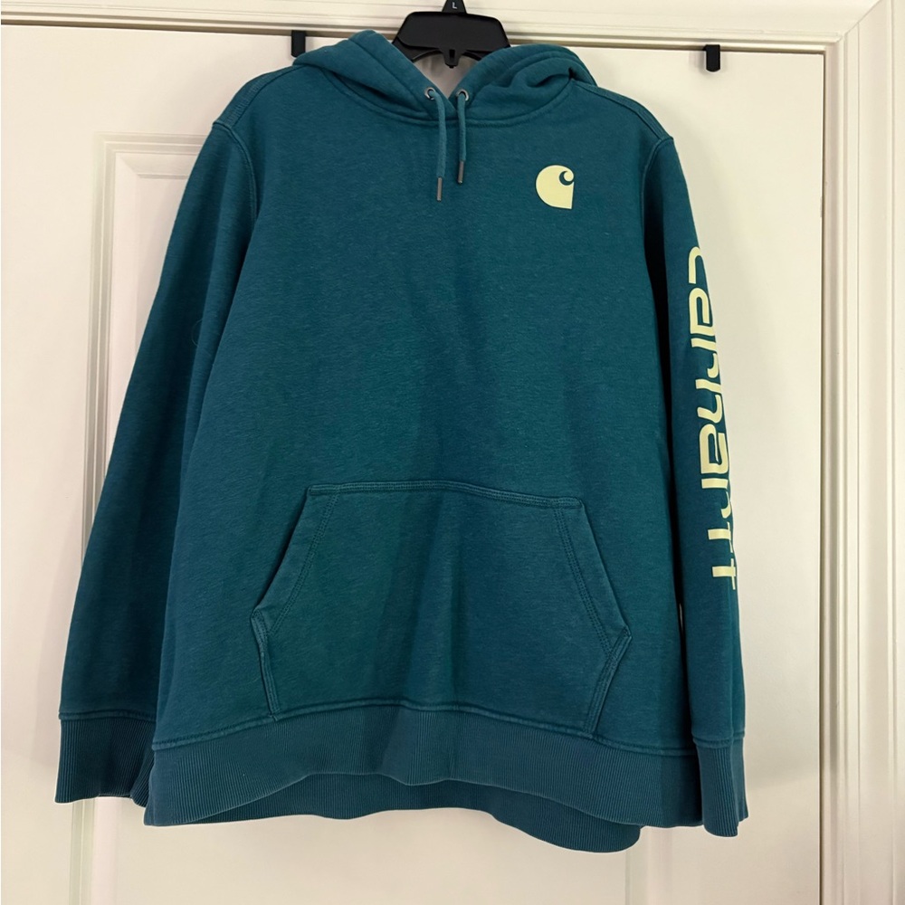 Carhartt Women’s Teal Hoodie